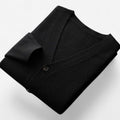 Matthew | Men's Loose-Fit V-Neck Wool-Blend Button Cardigan Sweater