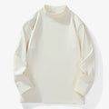 Elijah | Men's Oversized Mock Neck Long-Sleeve Fine Knit Top