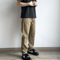 William | Men's Relaxed-Fit Cotton Khaki Chino Pants Comfortable