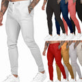 Sebastian | Men's Slim Fit Chino Pants Elastic Waistband Side Pockets