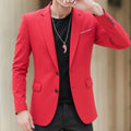 Ryan | Men's Slim-Fit Stretch Tailored Blazer Jacket Two-Button