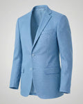 Alexander | Men's Stretch Textured Two-Button Slim-Fit Blazer Jacket