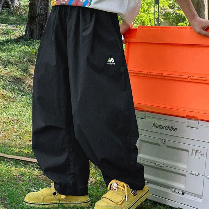 Kids Unisex Wide-Leg Outdoor Jogger Pants