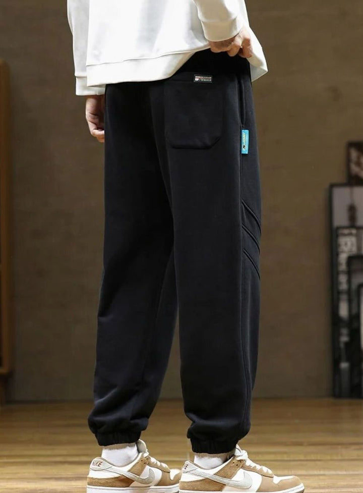 Men's Baggy Fleece Jogger Sweat Pants Elastic Waist