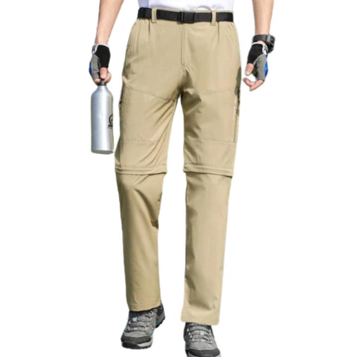 Men's Convertible Zip-Off Waterproof Hiking Cargo Pants