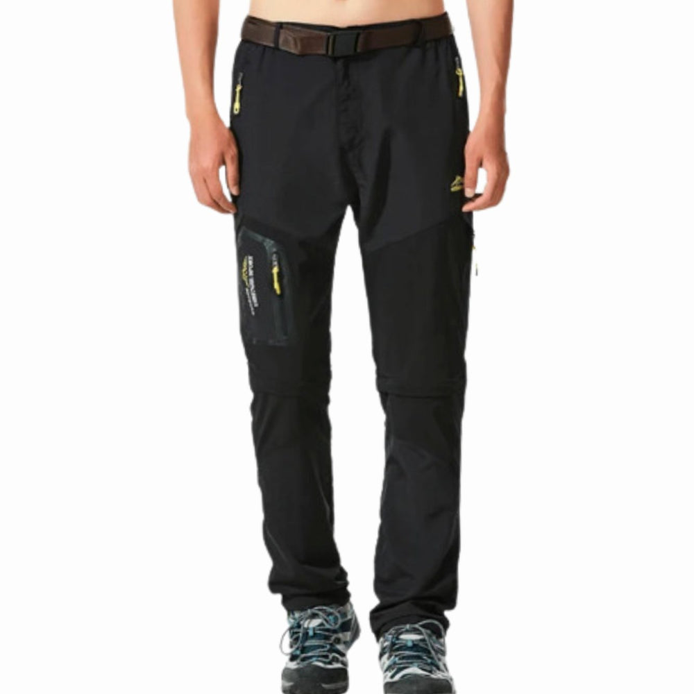 Men's Convertible Zip-Off Waterproof Hiking Cargo Pants