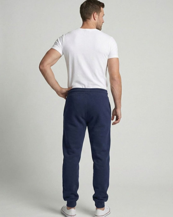 Men's Fleece Jogger Sweat Pants Drawstring Cuffed