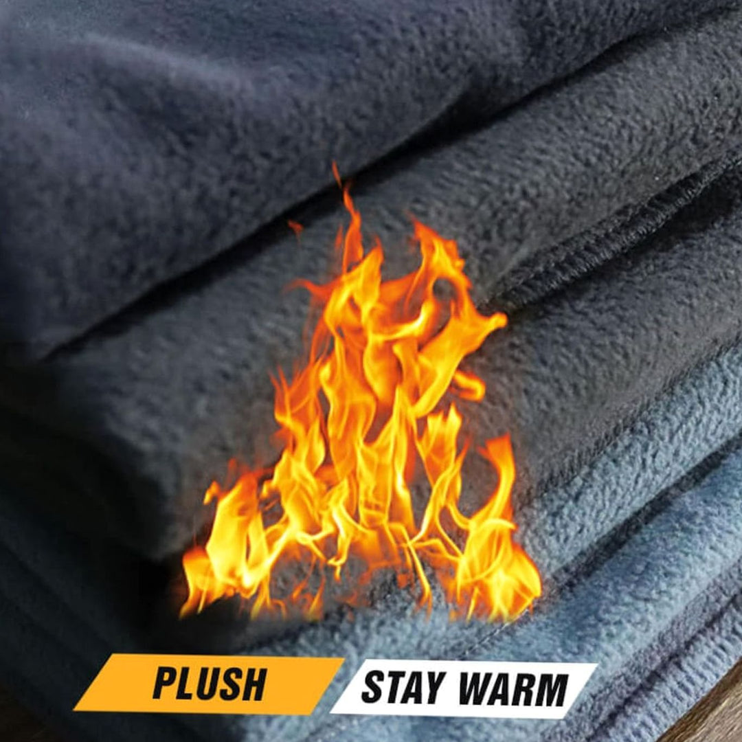 Men's Fleece-Lined Waterproof Tactical Cargo Pants