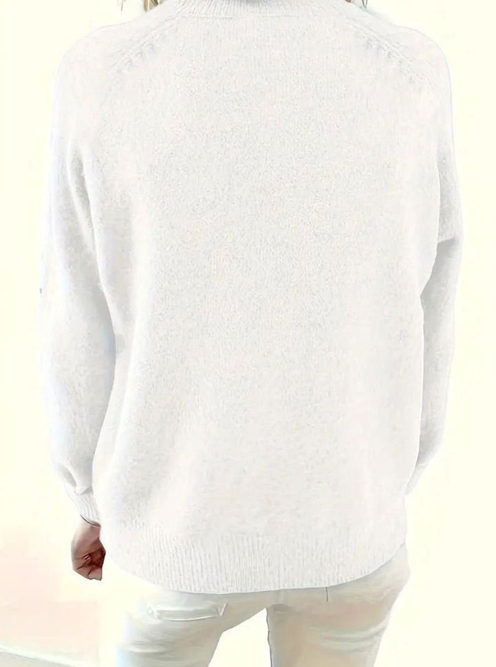 Men's Half-Button Collar Knit Sweater