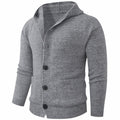 Nathan | Men's Hooded Button-Front Knit Cardigan Sweater