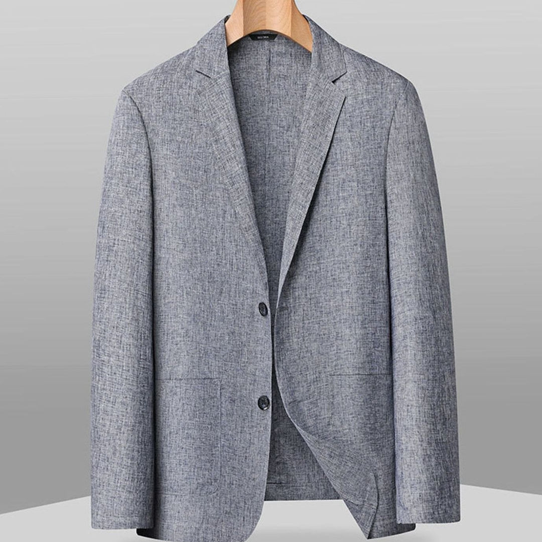 Men's Lightweight Unlined Two-Button Notch Lapel Blazer