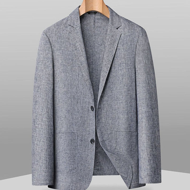 Men's Lightweight Unlined Two-Button Notch Lapel Blazer