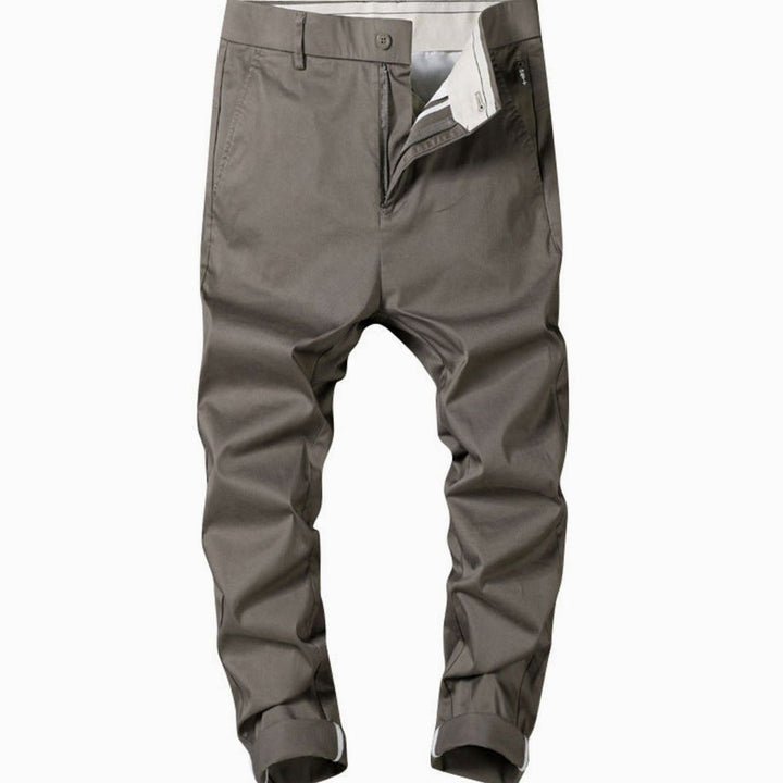 Men's Loose-Fit Pleated Fashion Chino Pants