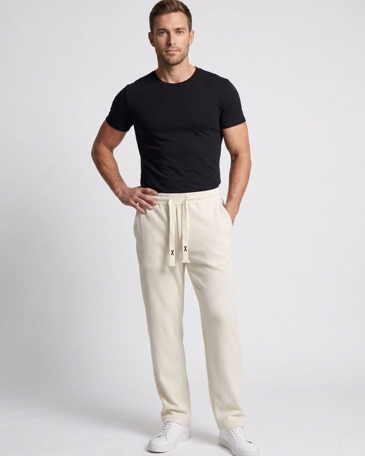 Men's Relaxed-Fit Drawstring Sweat Pants