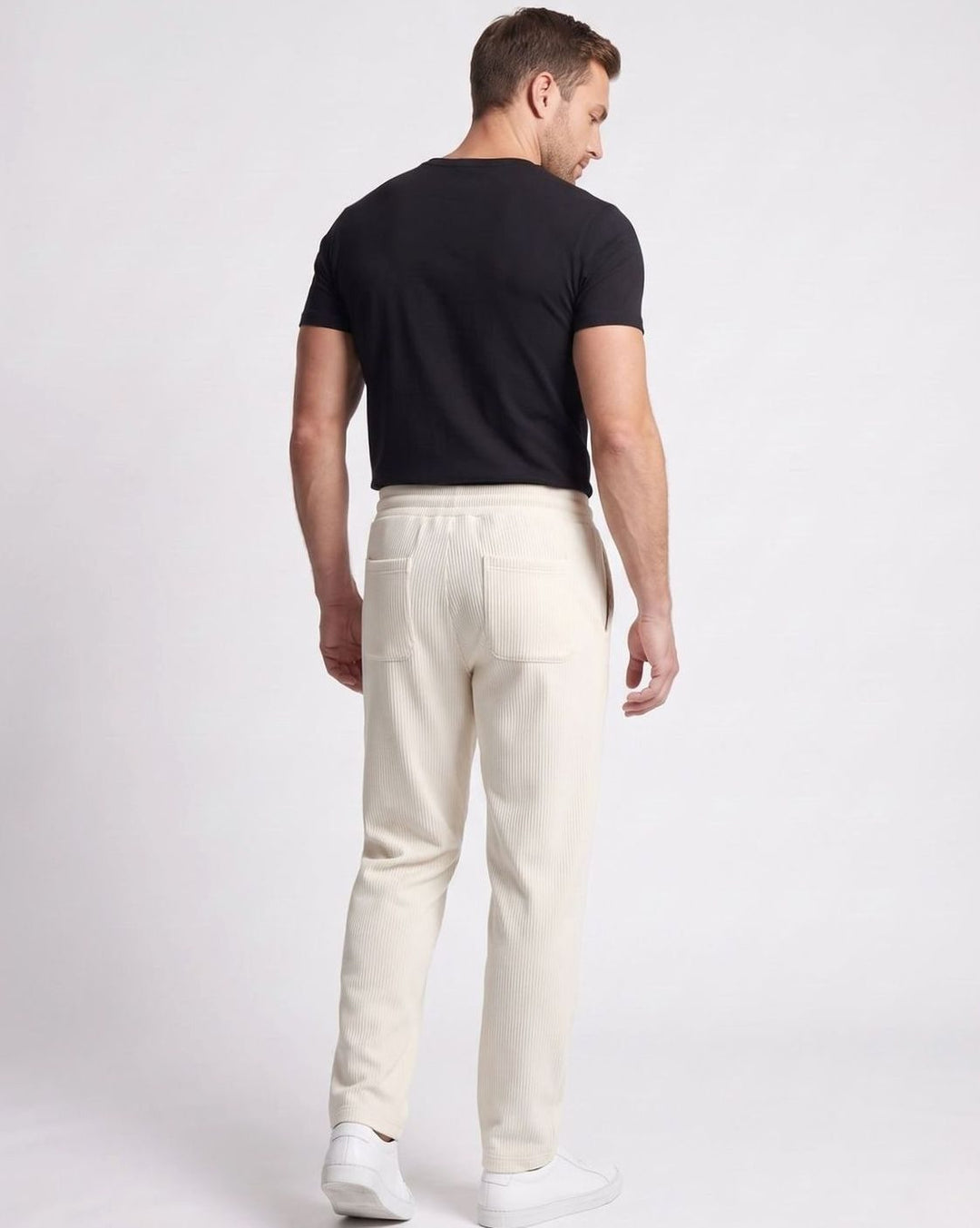 Men's Relaxed-Fit Drawstring Sweat Pants