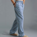 Alexander | Men's Relaxed-Fit Linen Drawstring Casual Pants