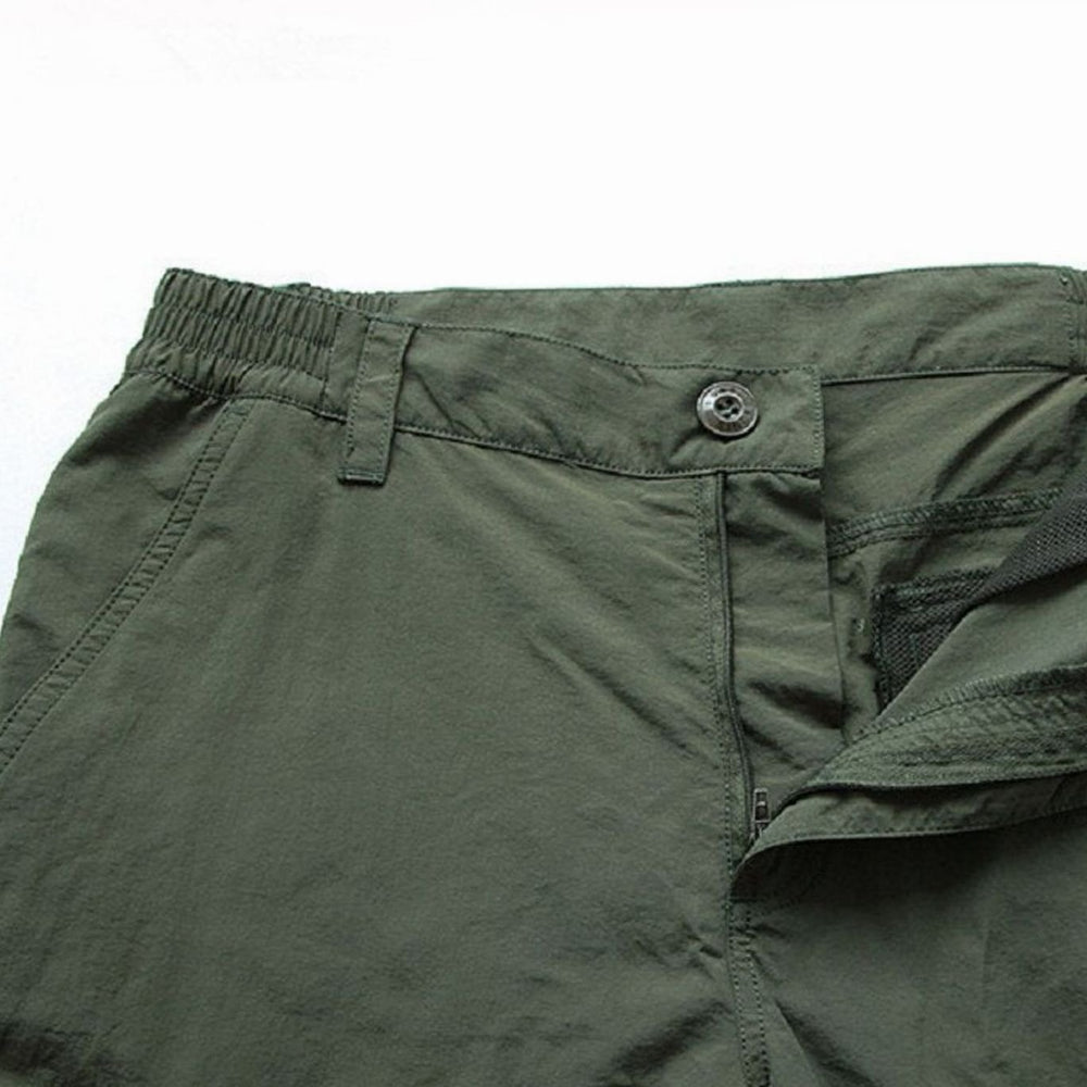 Men's Relaxed-Fit Zip-Pocket Cargo Pants