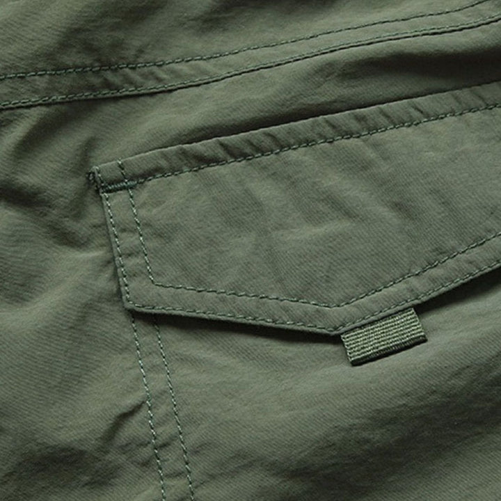 Men's Relaxed-Fit Zip-Pocket Cargo Pants