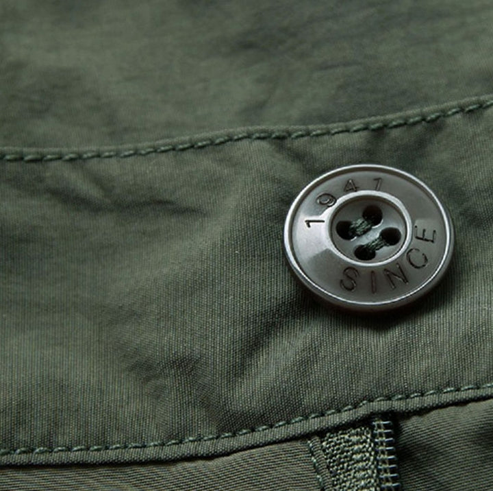 Men's Relaxed-Fit Zip-Pocket Cargo Pants