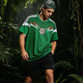 James | Men's Retro Mexico Soccer Jersey Relaxed-Fit Graphic Tee