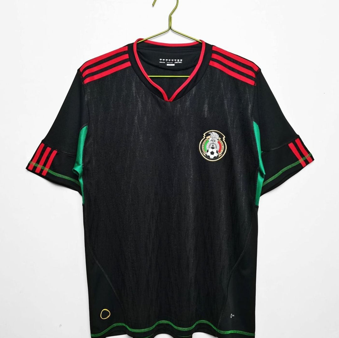 Men's Retro Mexico Soccer Jersey Relaxed-Fit Graphic Tee - Mexico Away
