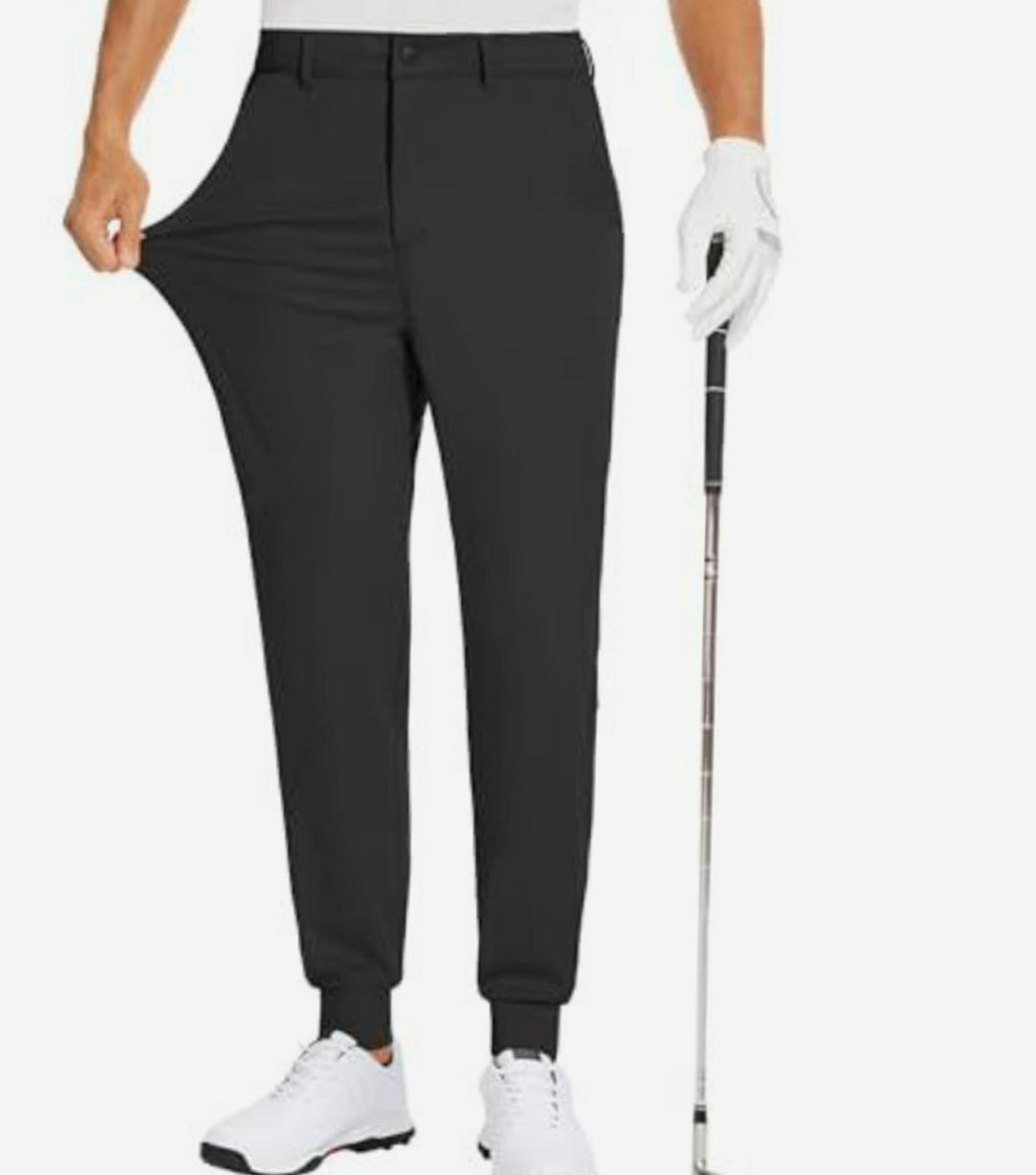 Men's Slim-Fit 4-Way Stretch Moisture-Wicking Golf Pants