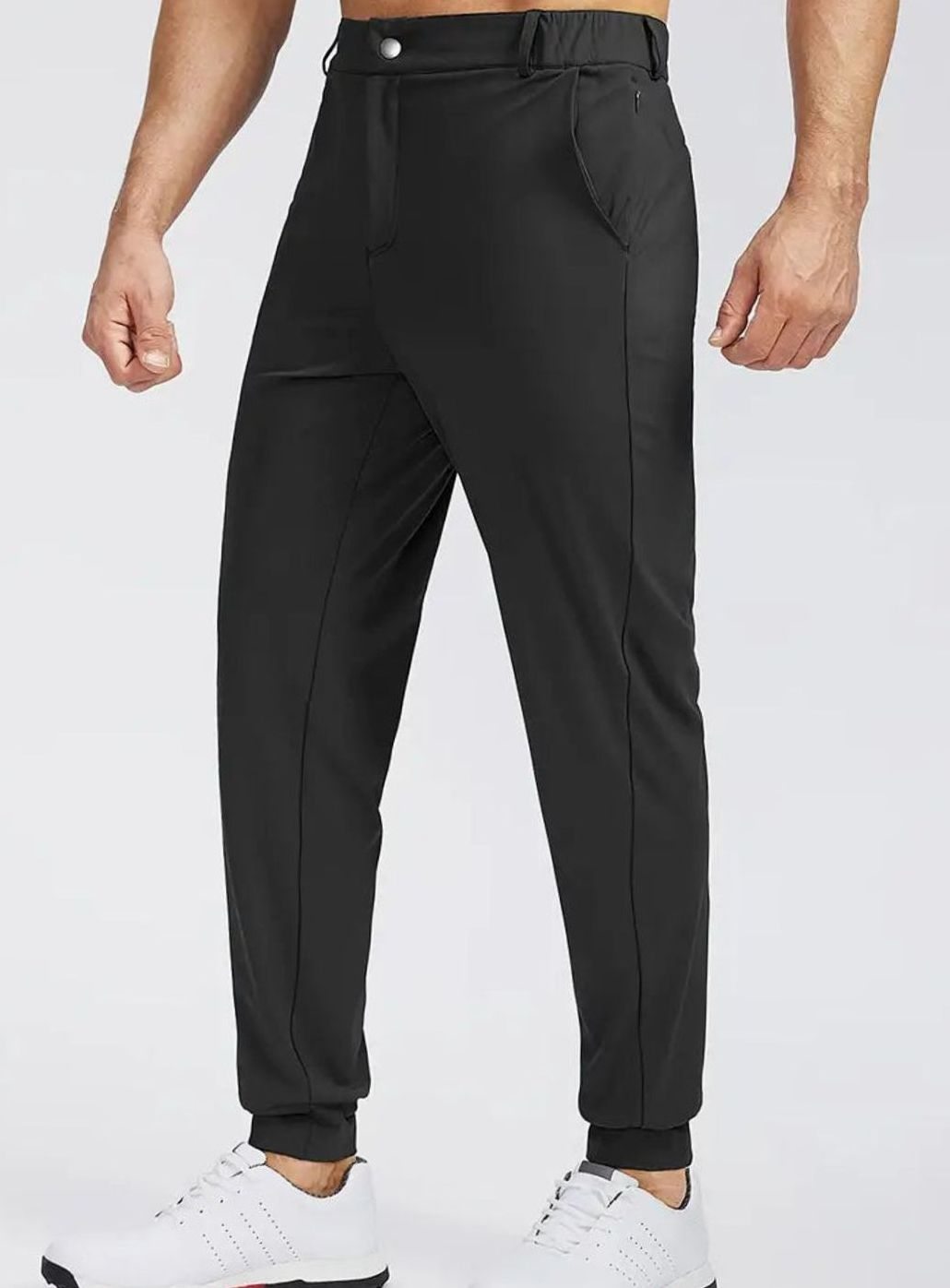 Men's Slim-Fit 4-Way Stretch Moisture-Wicking Golf Pants