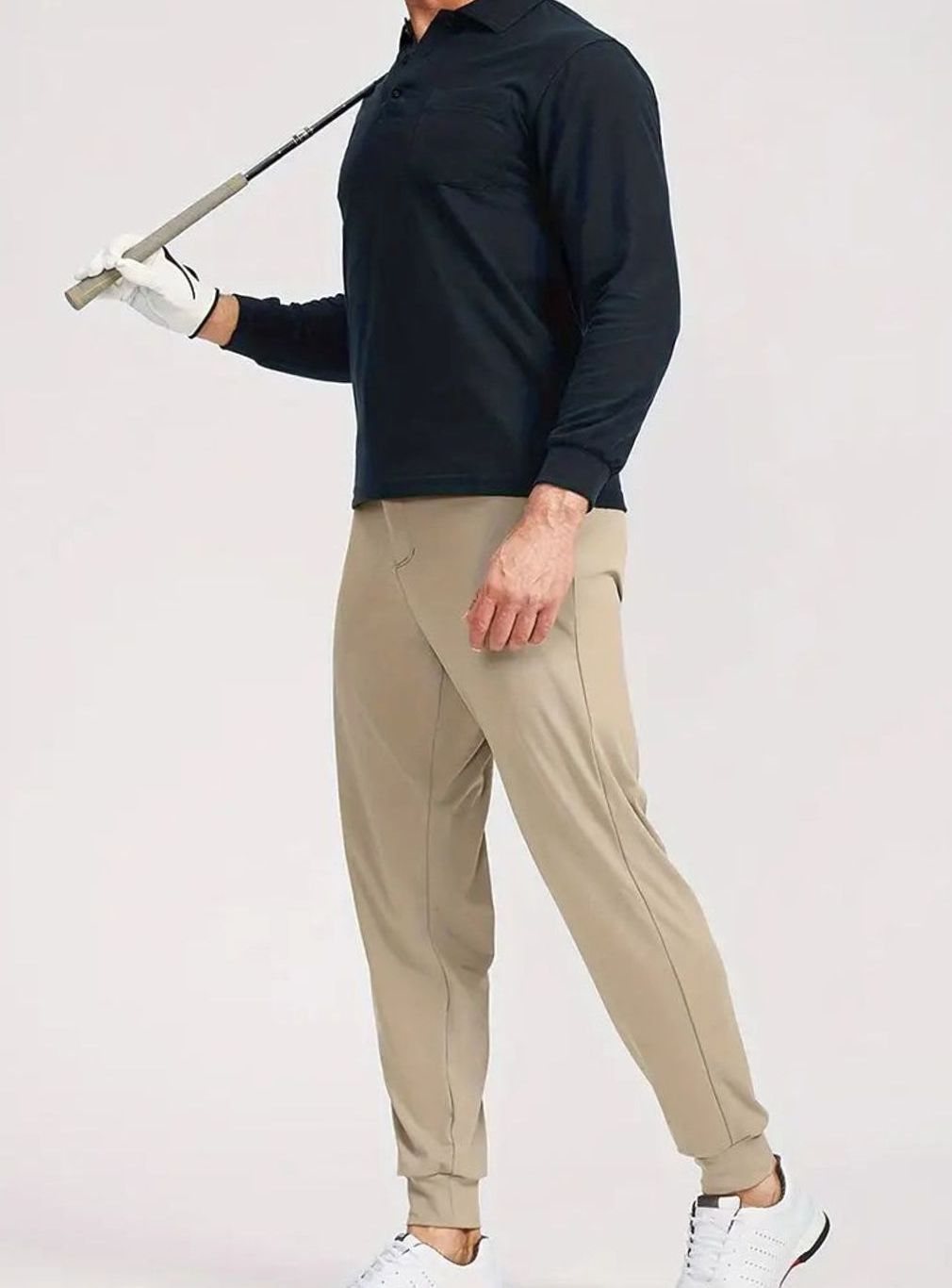 Men's Slim-Fit 4-Way Stretch Moisture-Wicking Golf Pants