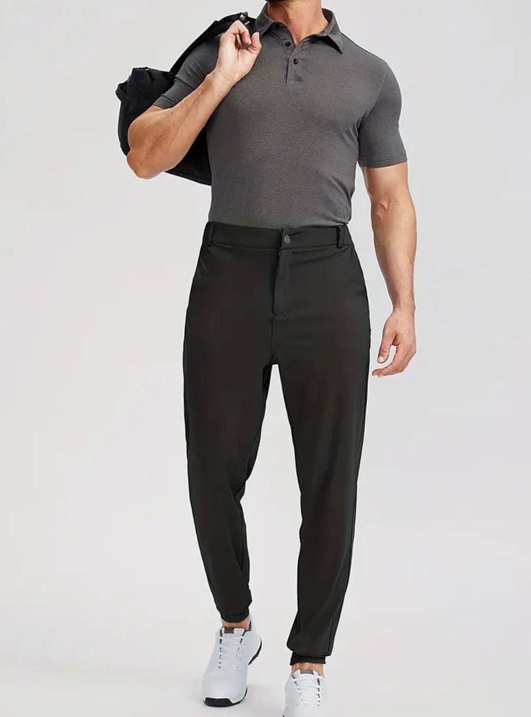 Men's Slim-Fit 4-Way Stretch Moisture-Wicking Golf Pants