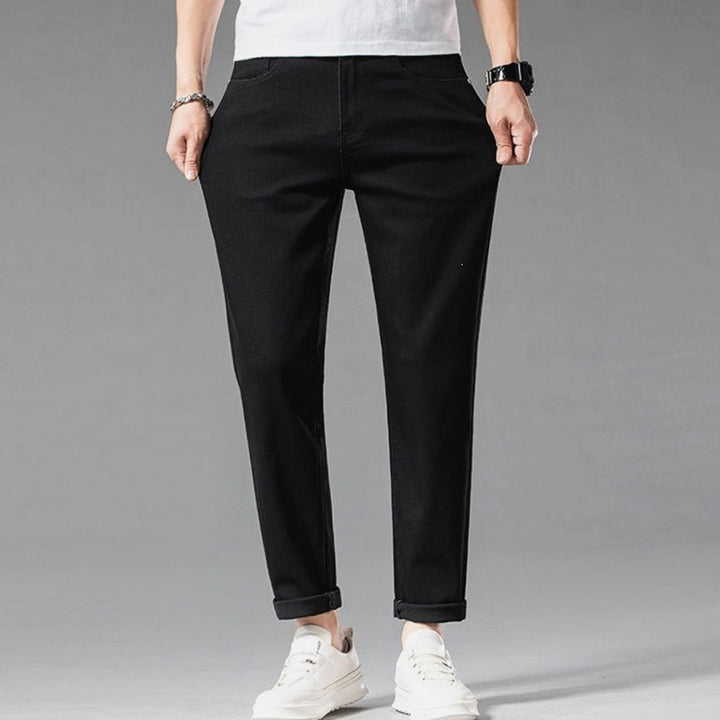 Men's Slim-Fit Cotton Blend Chino Pants
