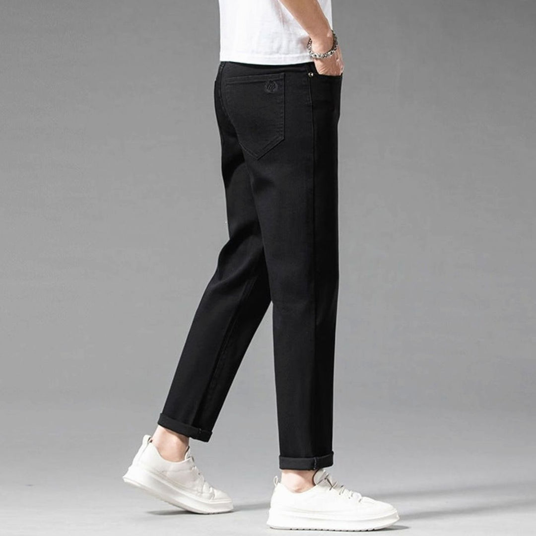 Men's Slim-Fit Cotton Blend Chino Pants