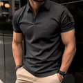 Oliver | Men's Slim-Fit Short-Sleeve Polo Shirt Spread Collar