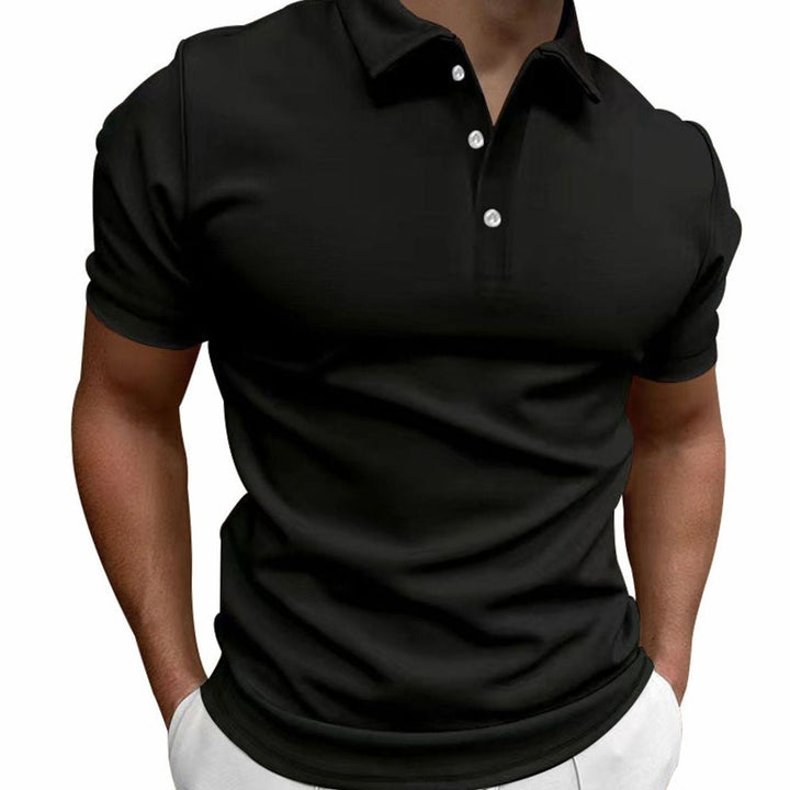 Men's Slim Fit Stretch Cotton Blend Polo Shirt, White