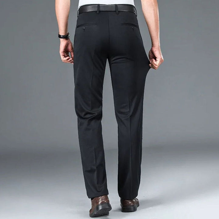 Men's Slim-Fit Stretch Formal Suit Pants