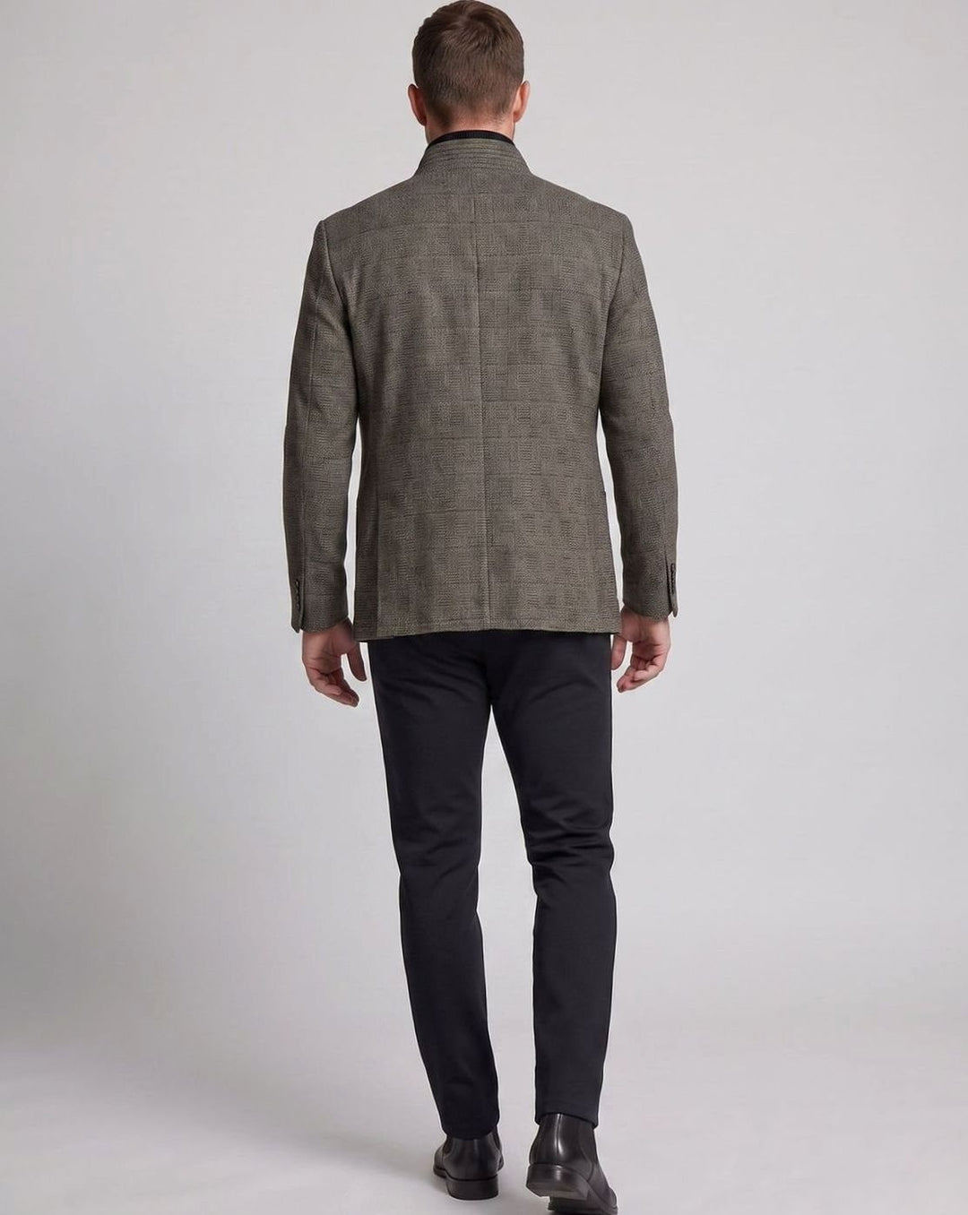 Men's Stand-Collar Padded Short Winter Coat