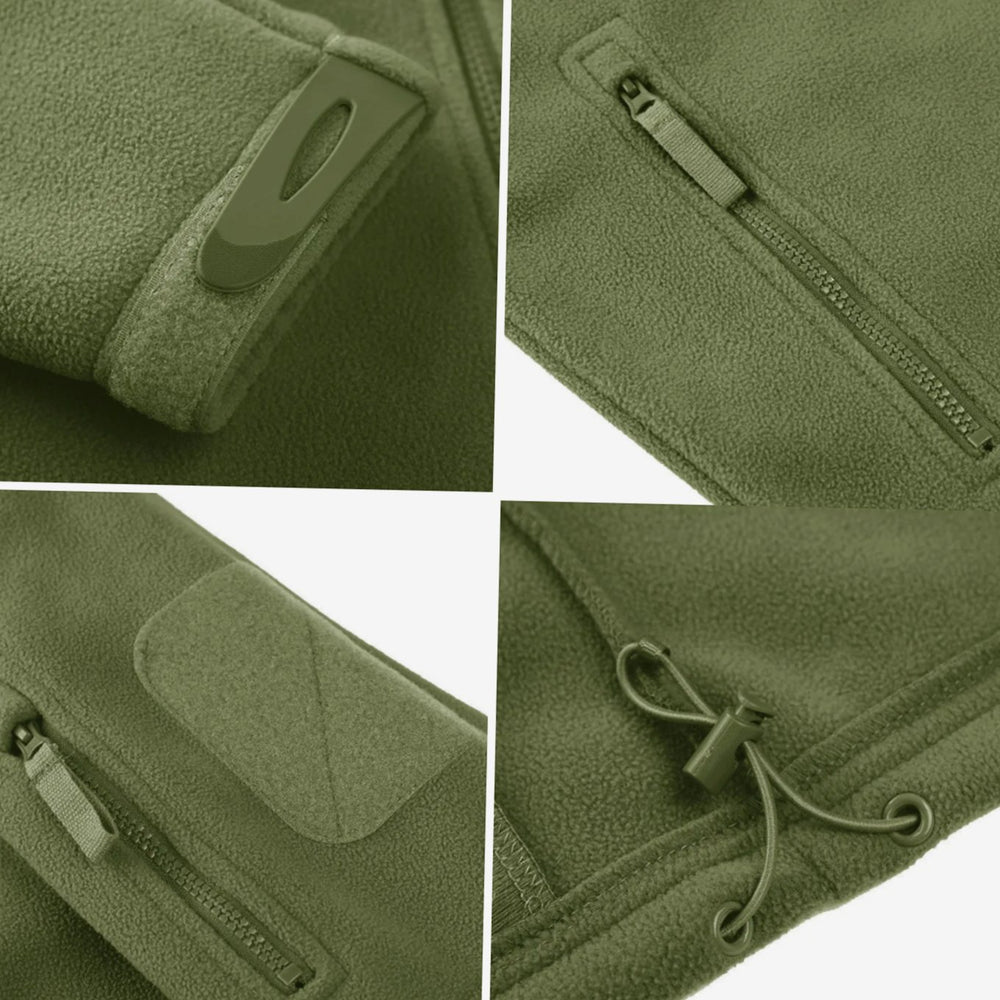 Men's Tactical Full-Zip Fleece Jacket