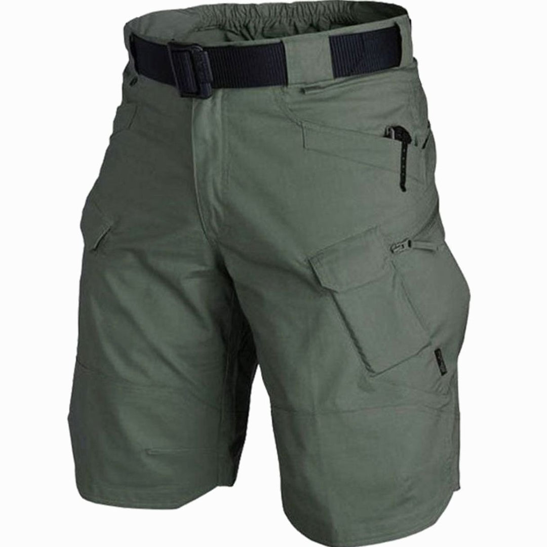 Men's Tactical Multi-Pocket Cargo Shorts - Green