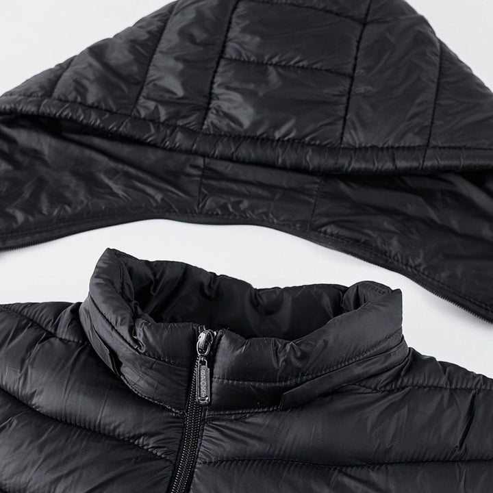 Men's Ultralight Quilted Hooded Puffer Winter Jacket