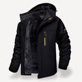 Caleb | Men's Waterproof Fleece-Lined Hooded Winter Jacket