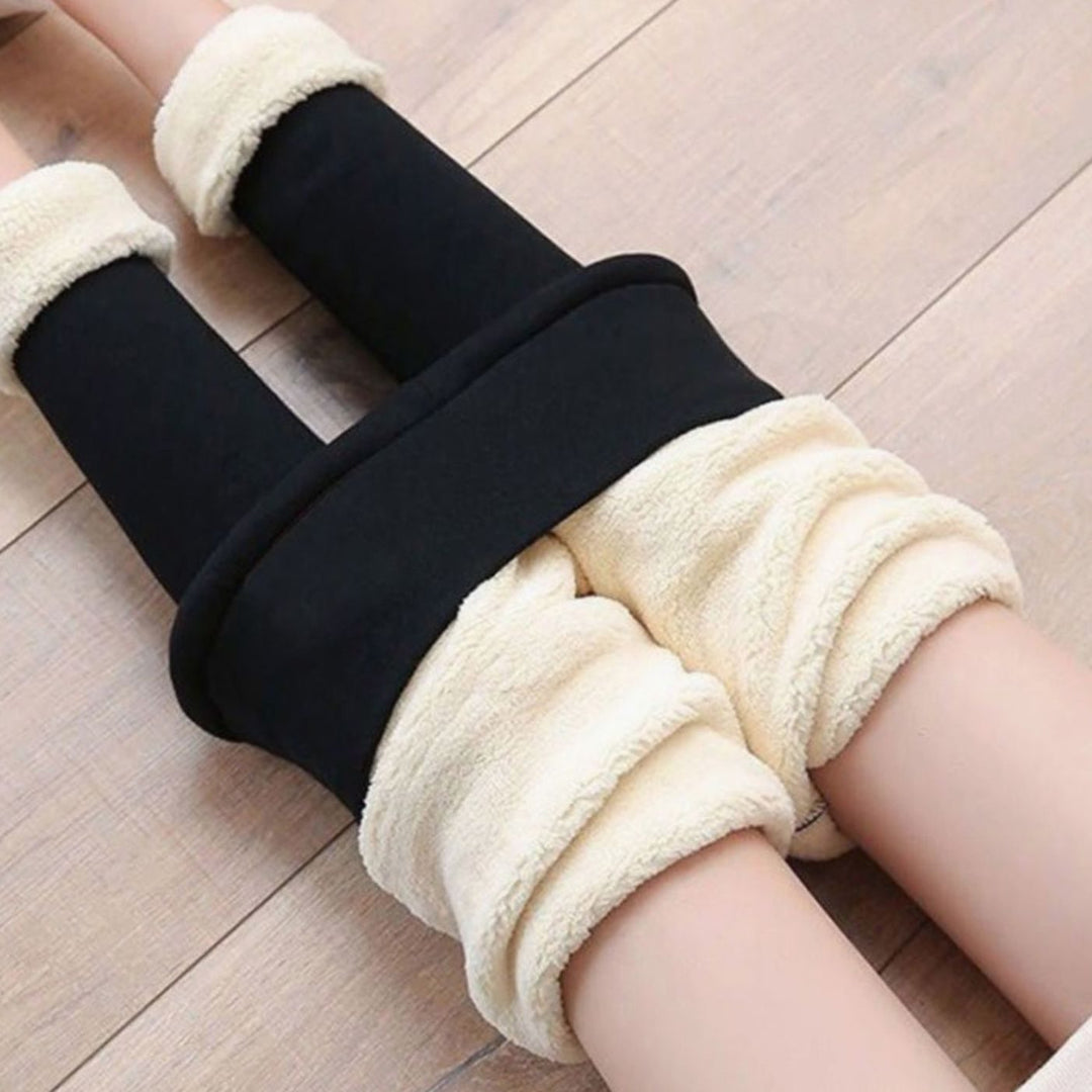 Women's Fleece-Lined Slim-Fit Thermal Winter Leggings