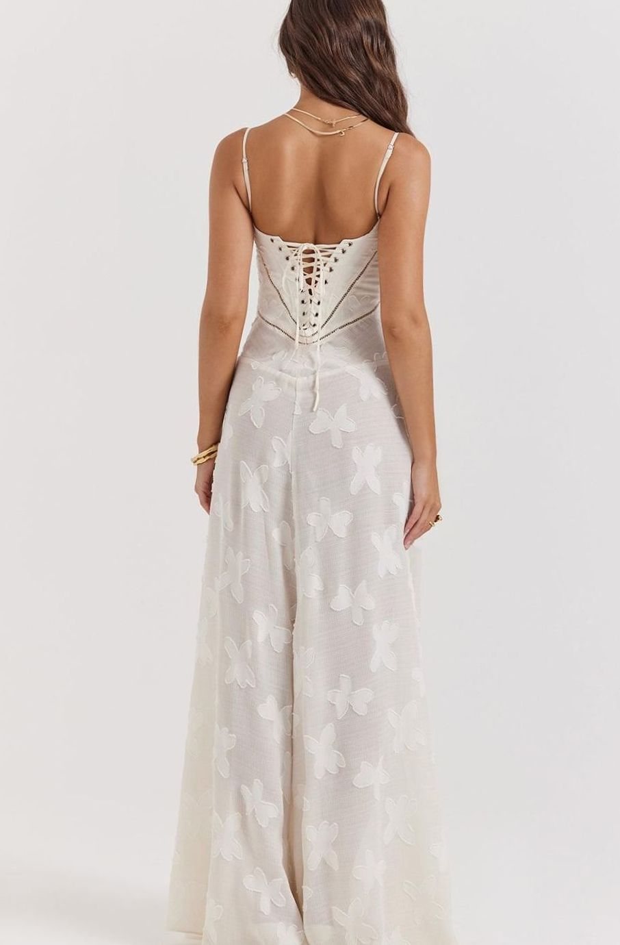Women's Floral Sweetheart-Neck Spaghetti-Strap Isla Maxi Dress