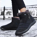 Harper | Women's Fur-Lined Zip-Up Winter Snow Ankle Boots
