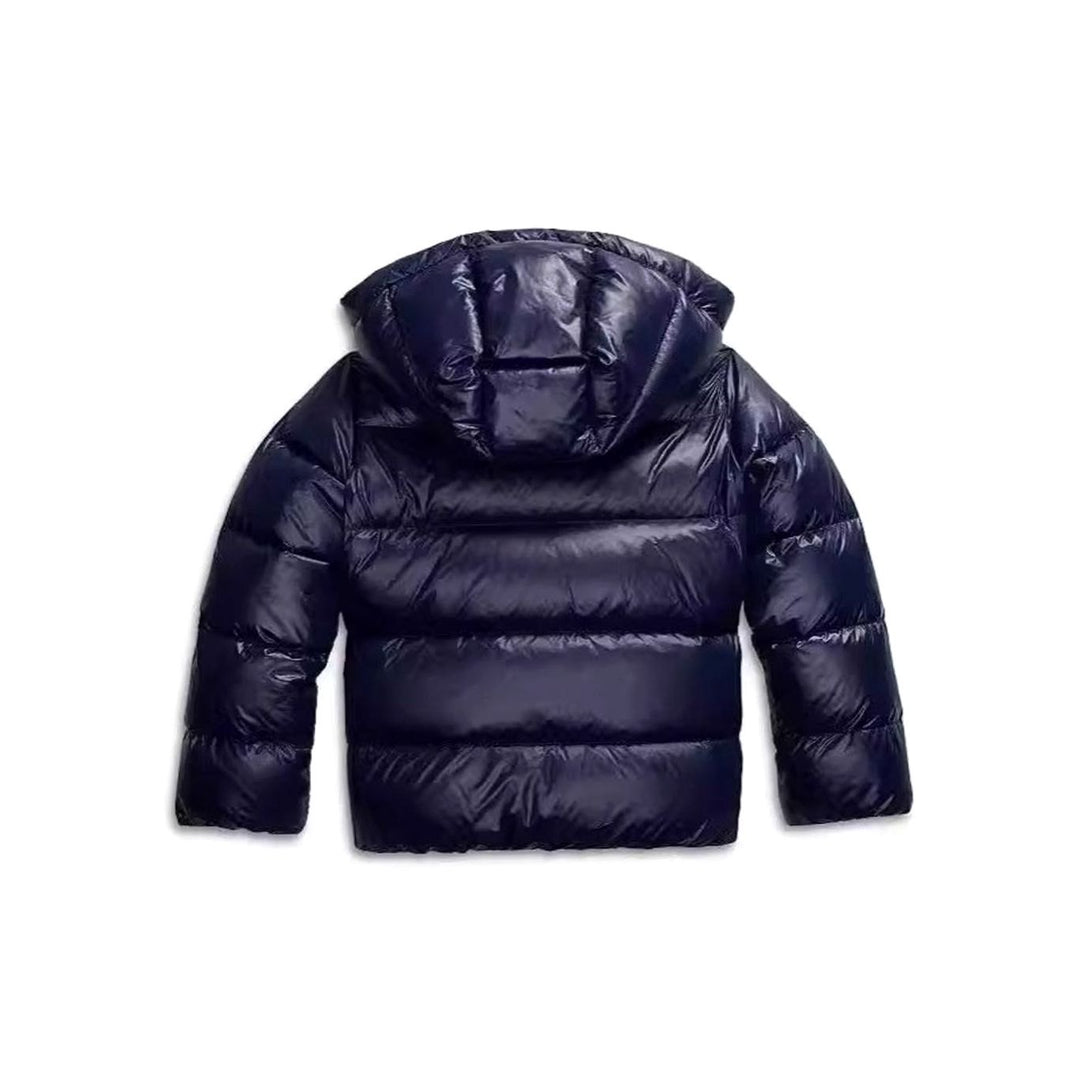 Women's Hooded Quilted Puffer Winter Jacket Full-Zip