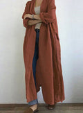 Emma | Women's Long Open Front Duster Oversized Cardigan