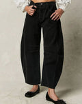 Penelope | Women's Mid-Rise Barrel-Leg Wide Jeans