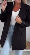 Sophia | Women's Oversized Double-Breasted Long Blazer