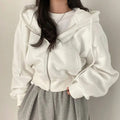 Aria | Women's Oversized Fleece-Lined Zip-Up Hoodie