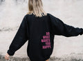 Eleanor | Women's Oversized Graphic Crewneck Sweatshirt Positive Message