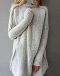 Charlotte | Women's Oversized Turtleneck Chunky Knit Sweater