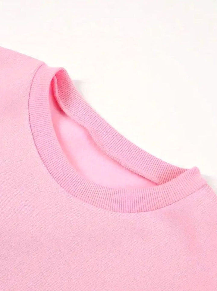 Women's Relaxed Crew-Neck Everyday Pullover Sweatshirt